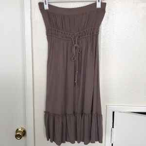 Forever 21 strapless dress